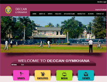 Tablet Screenshot of deccangymkhana.org